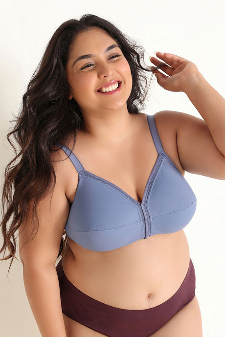 Zivame True Curv Cotton Laminated Non Wired Full Coverage Minimiser Bra - Wild Wind — image 5